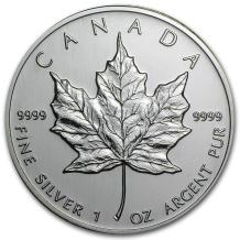 Canada Maple Leaf 2002 1 ounce silver